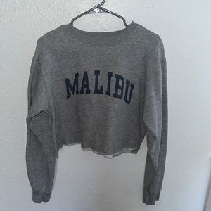 brandy melville “malibu” crop top